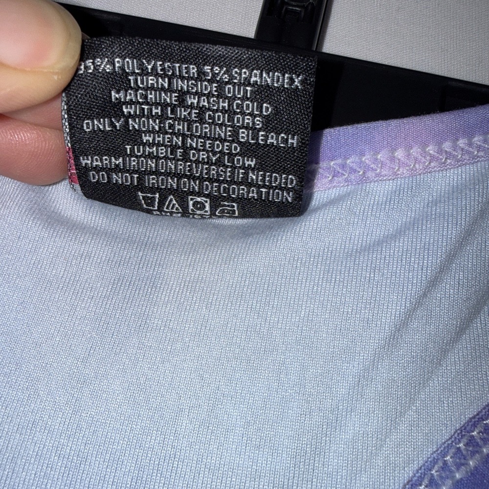 Delia's Women's Tie-Dye Pajama Set Live Your Dream Large Sleepwear NWT Top Short - Picture 4 of 8